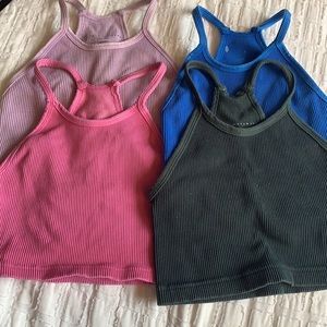 Free People Happiness Runs Crop, set of 4,  xs/s